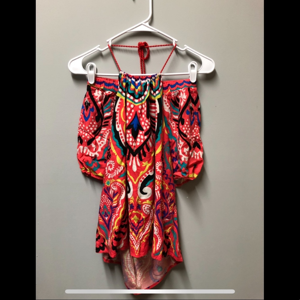 Halter top and shorts set